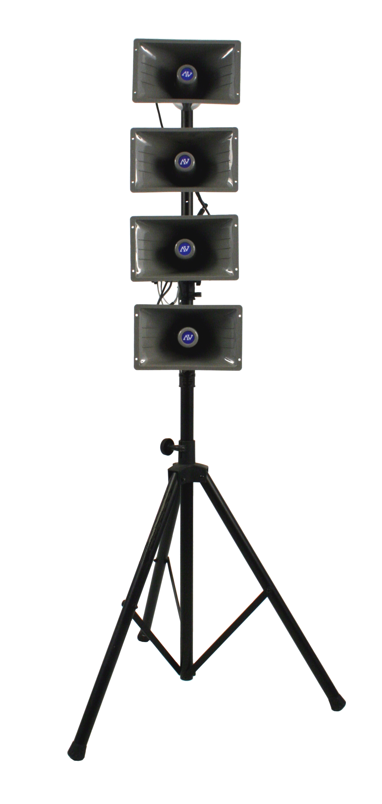 AmpliVox Maximizes Portable Outdoor Sound with New Mobile Line Array